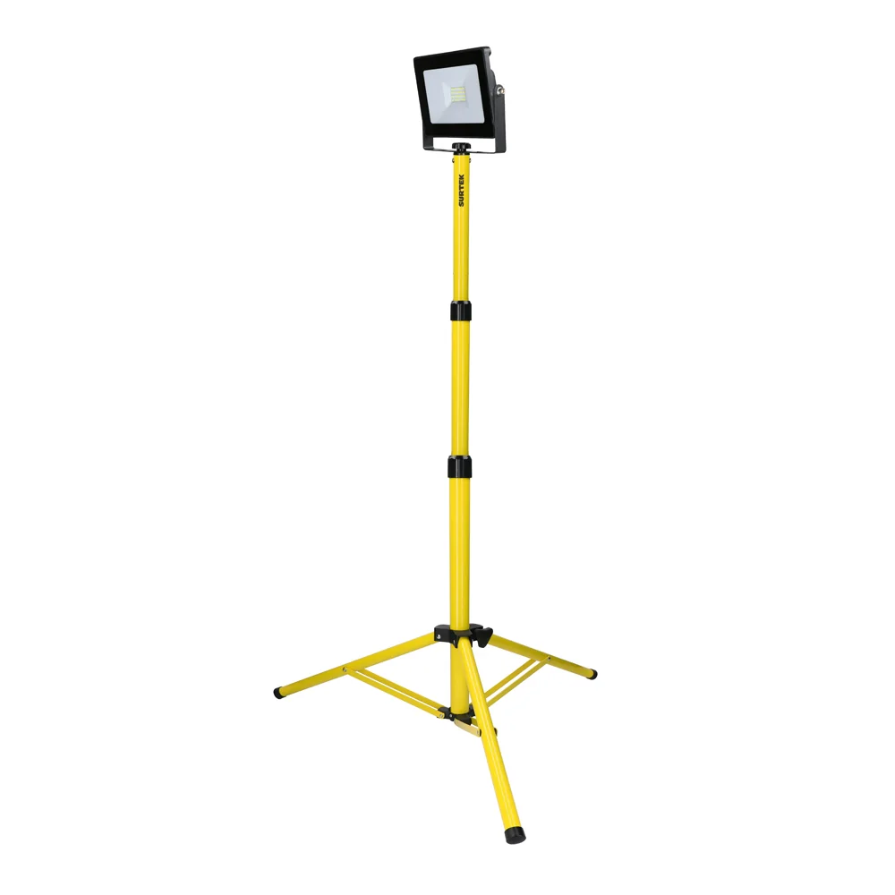 Reflector de led smd delgado con soporte telescópico 20 w de 1,900 lm surtek