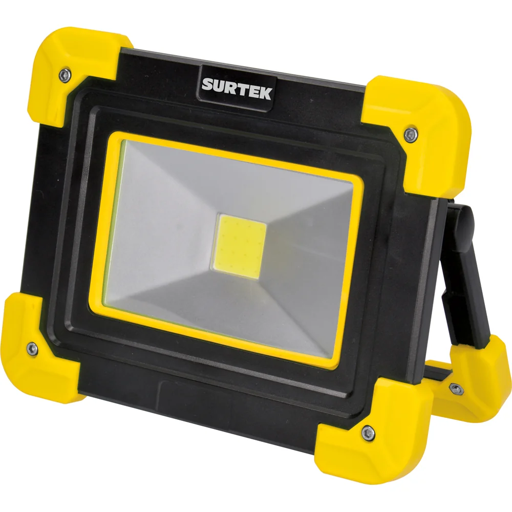 Reflector de led recargable 12 w de 300 lm surtek