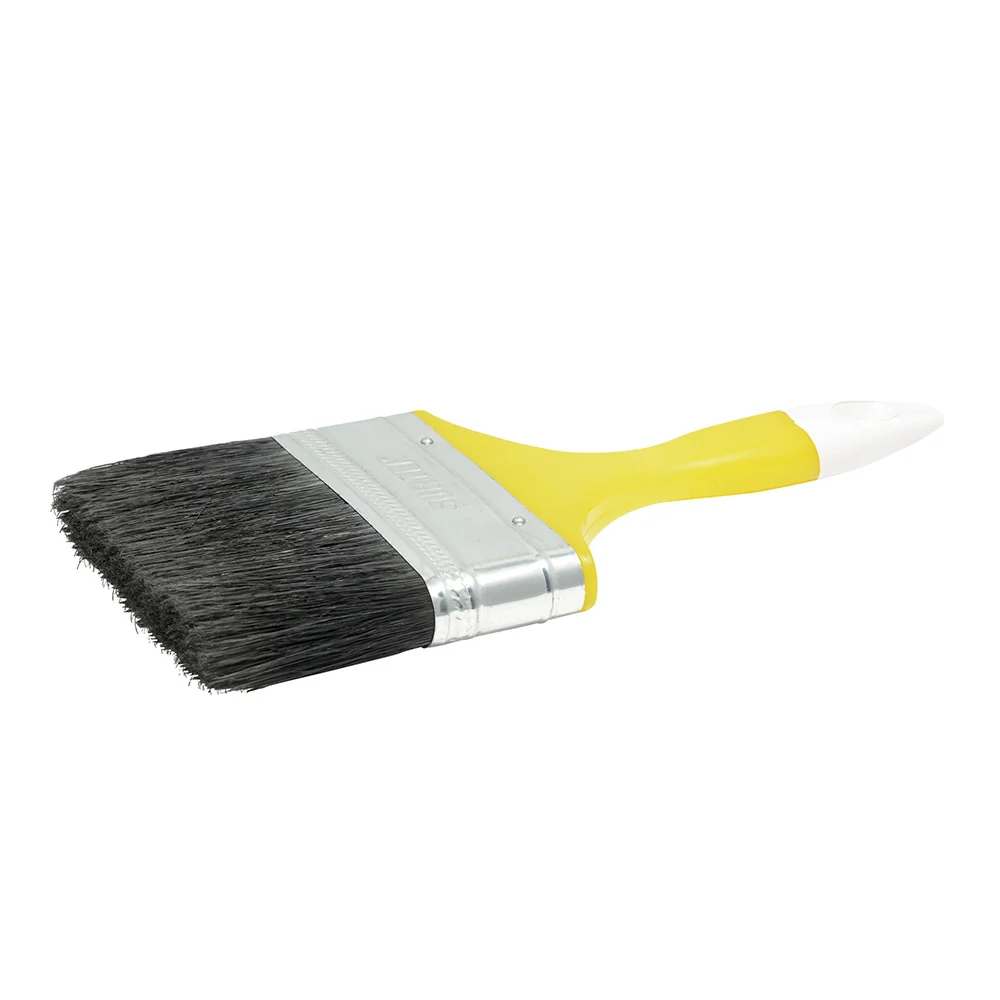 Brocha de cerdas naturales con mango plástico 3" surtek