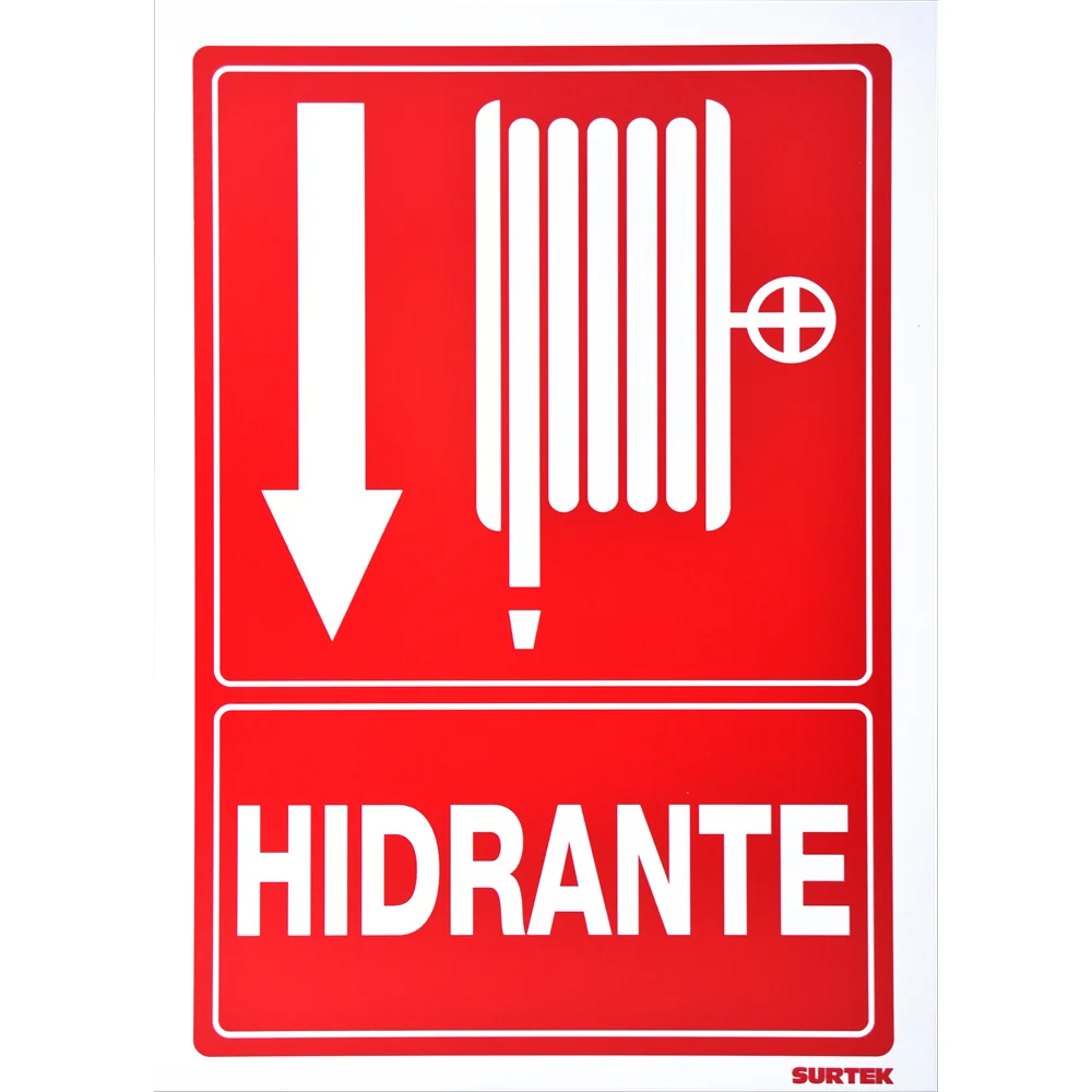 Señal "hidrante" surtek