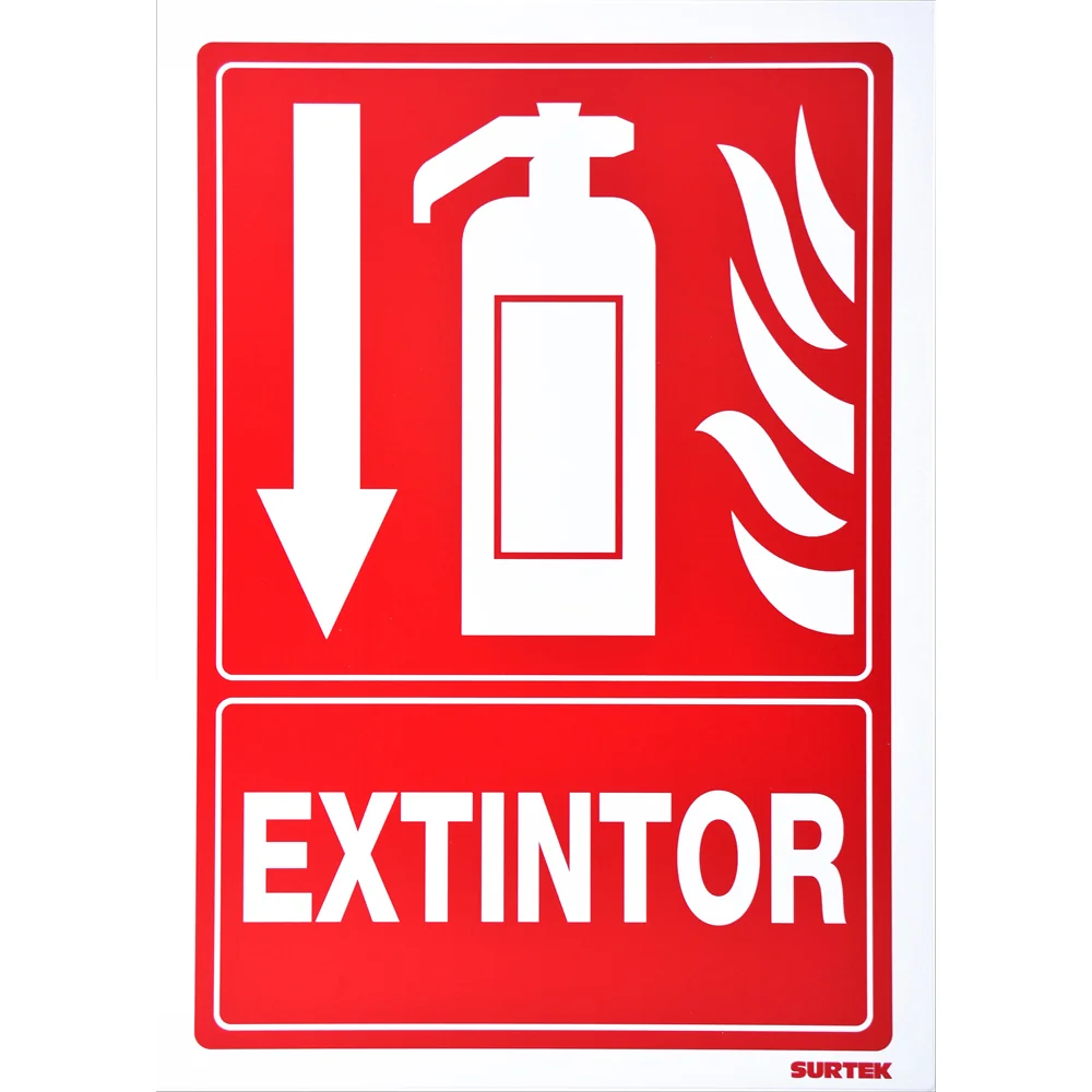 Señal "extintor" surtek