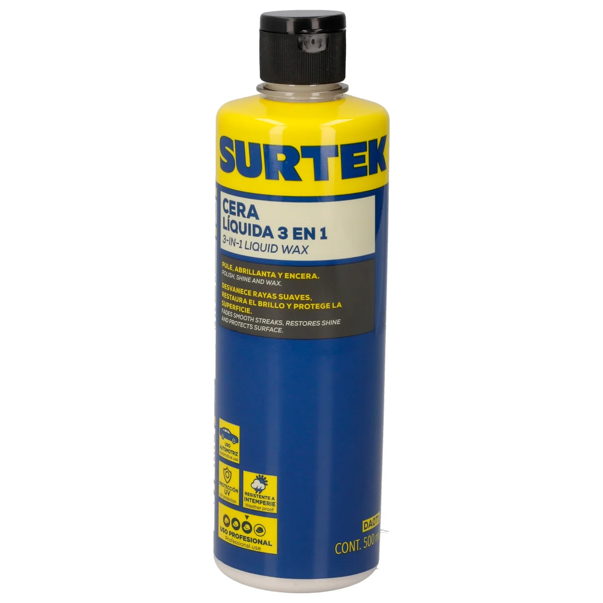 Cera líquida 3 en 1500 ml surtek