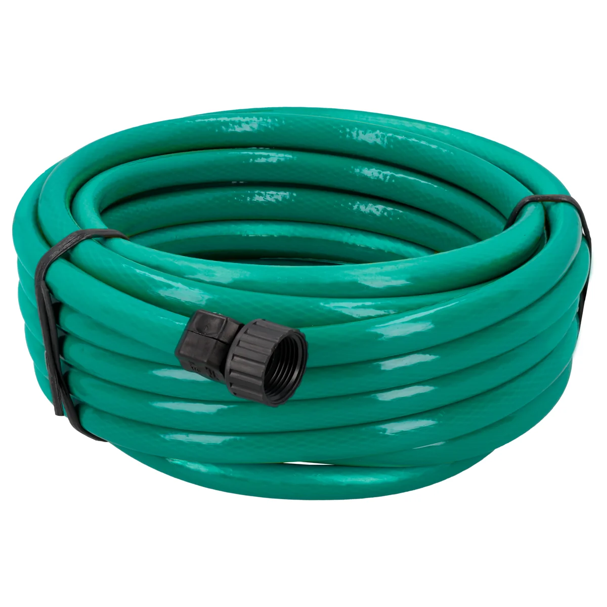Manguera para jardín tramada con conector plástico 1/2", 20 m foy