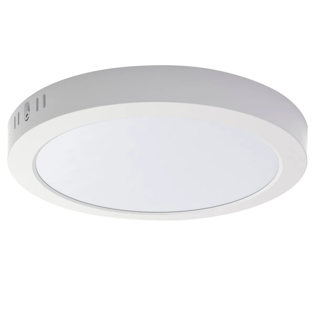 Luminario de led de sobreponer redondo 12 w, luz de día surtek