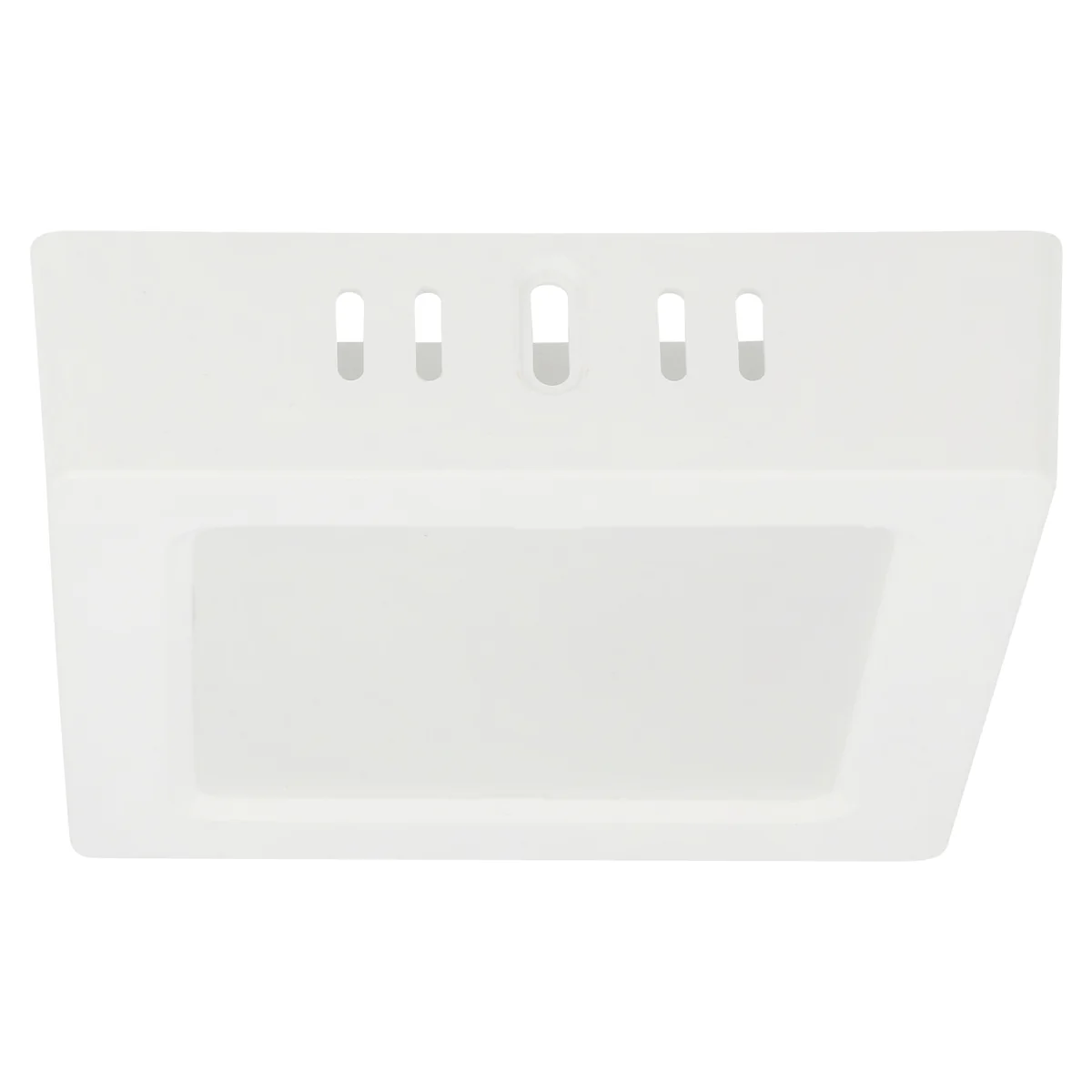 Luminario de led de sobreponer cuadrado 6 w, luz de día surtek