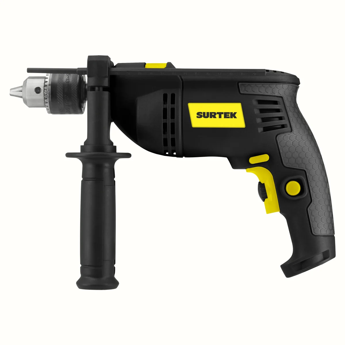 Rotomartillo 1/2" 750 w 127 v, 0 - 3,000 rpm con botón de traba para trabajos continuos surtek