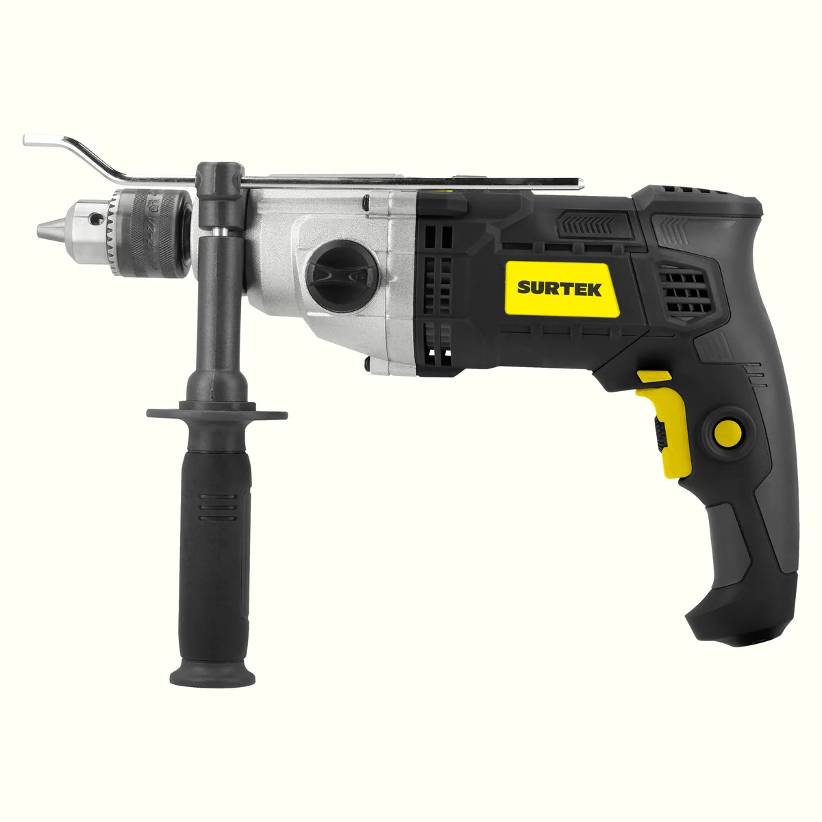 Rotomartillo 1/2" 1200 w 127 v, 0 - 3,200 rpm con botón de traba para trabajos continuos surtek