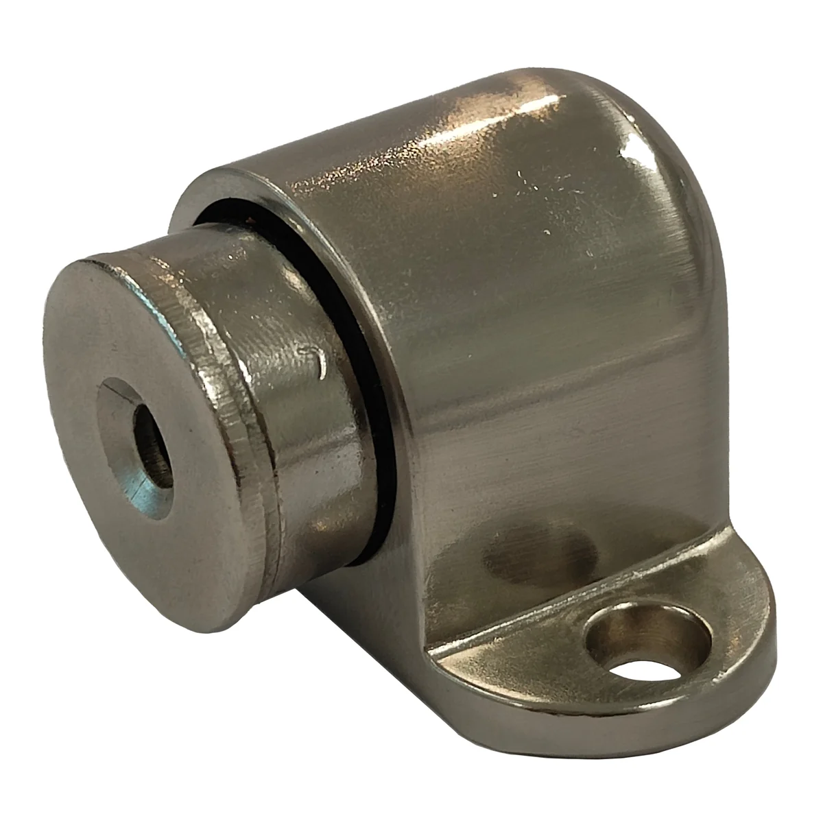 Tope magnético para puerta níquel satinado lock