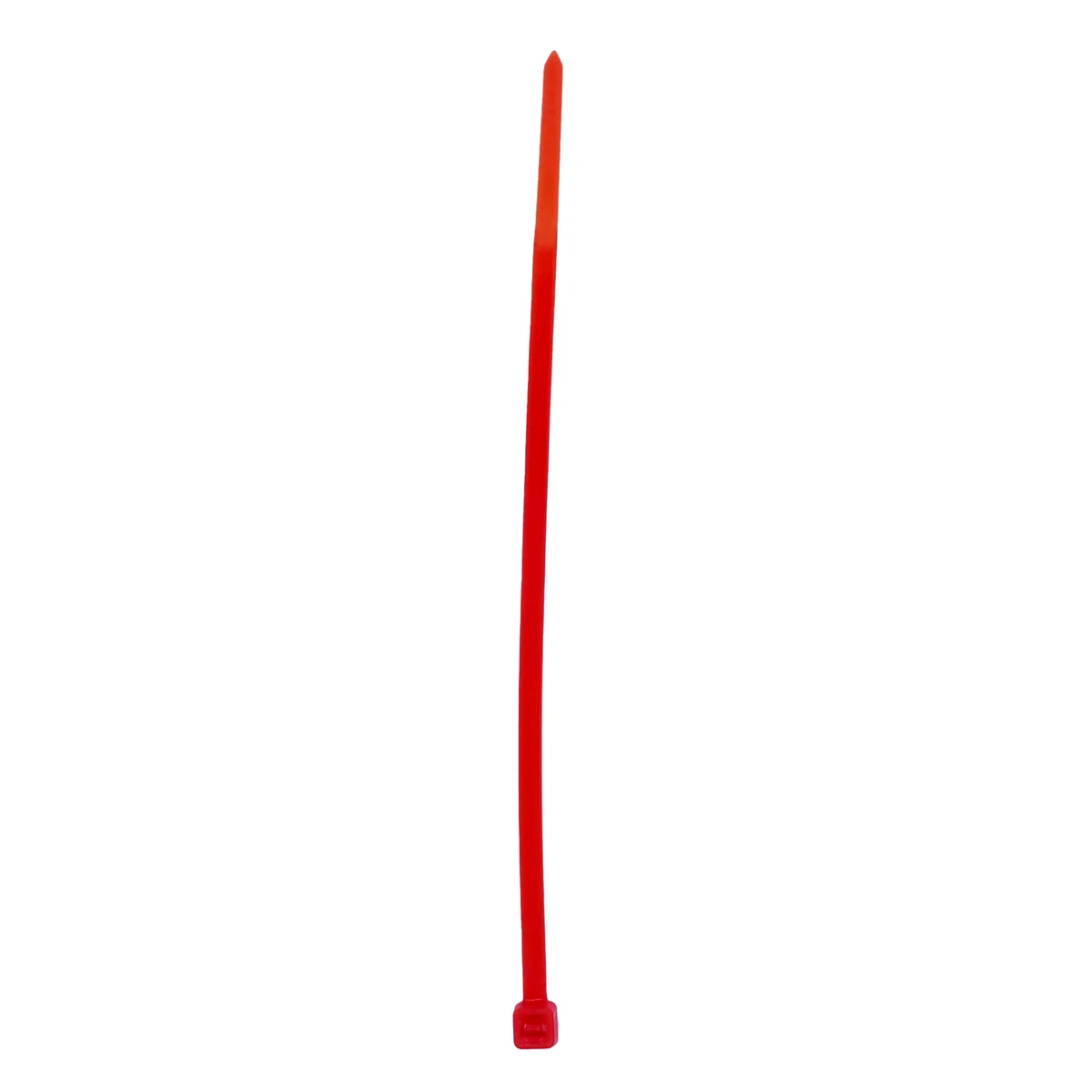 Cinchos plásticos 150 x 3.6 mm, tensión 18 kg de 50 piezas, color rojo surtek