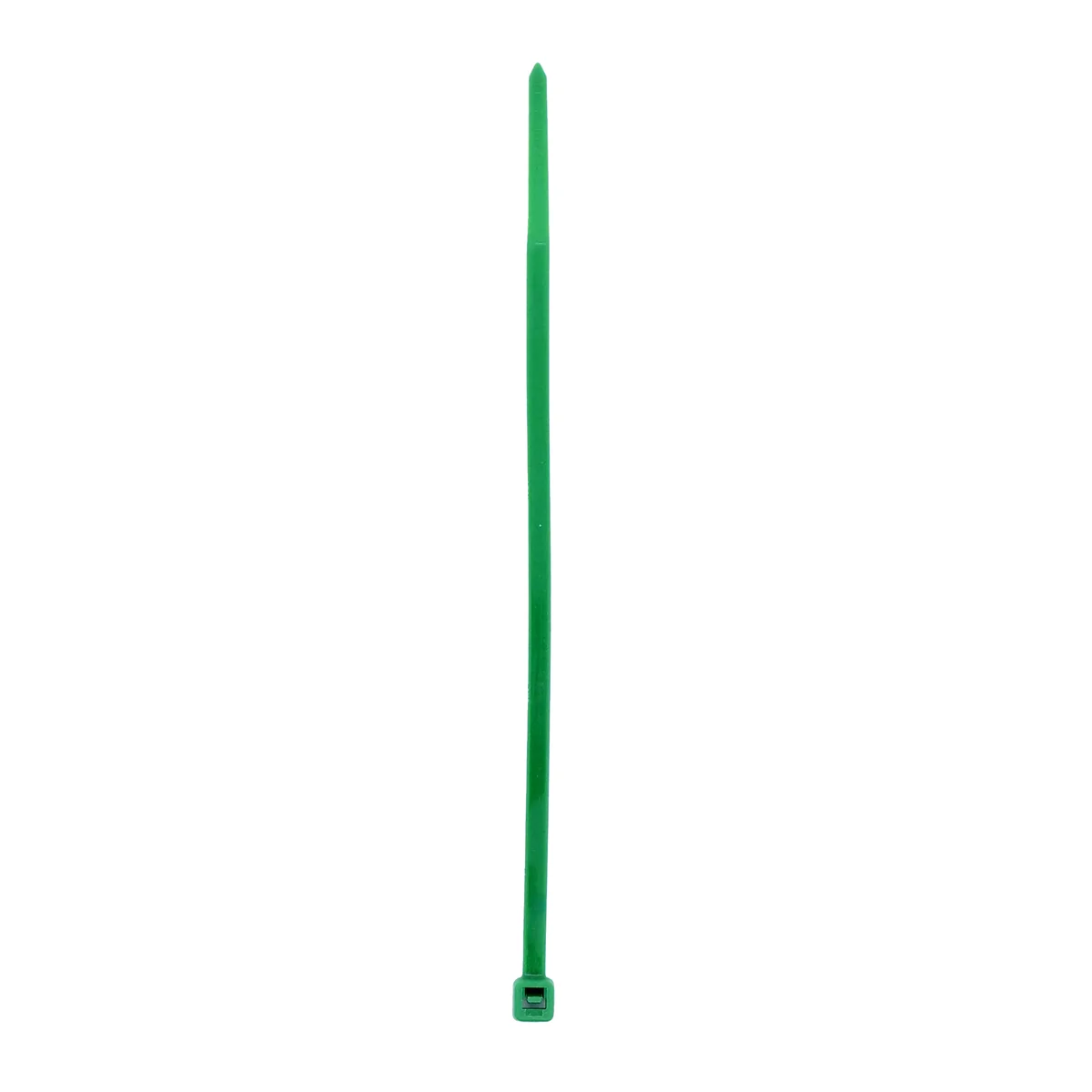Cinchos plásticos 300 x 4.6 mm, tensión 22 kg de 50 piezas, color verde surtek