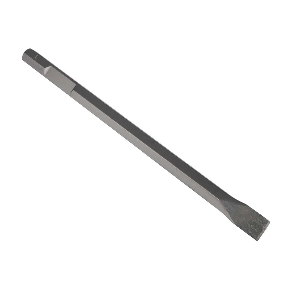 Cincel corta frío para martillos demoledores plano hex 28 mm x 520 mm urrea