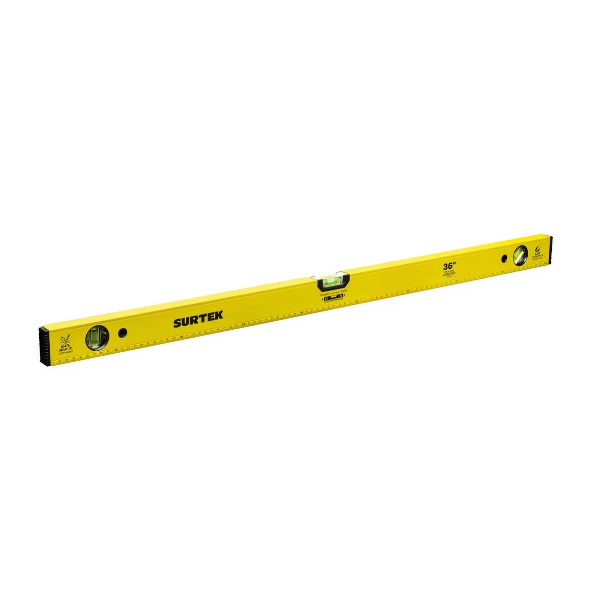 Nivel magnético de aluminio 36" surtek