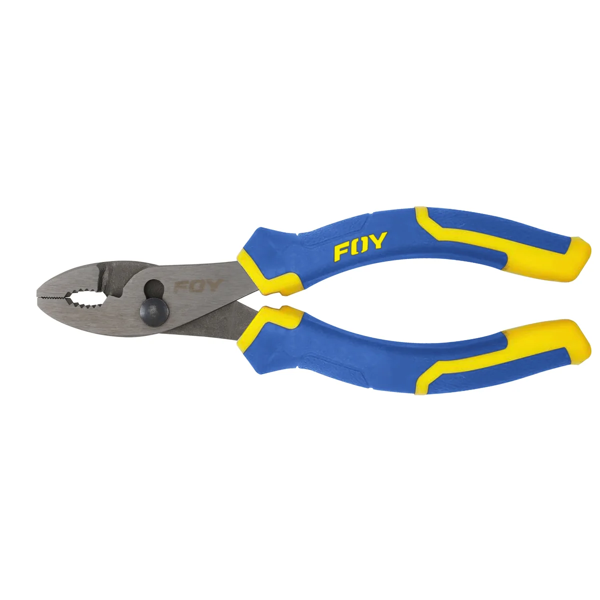 Pinza para mecánico con mango bimaterial de 8" foy