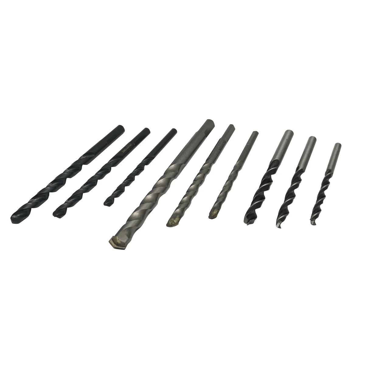 Juego combinado de brocas para metal, concreto y madera, 9 piezas surtek
