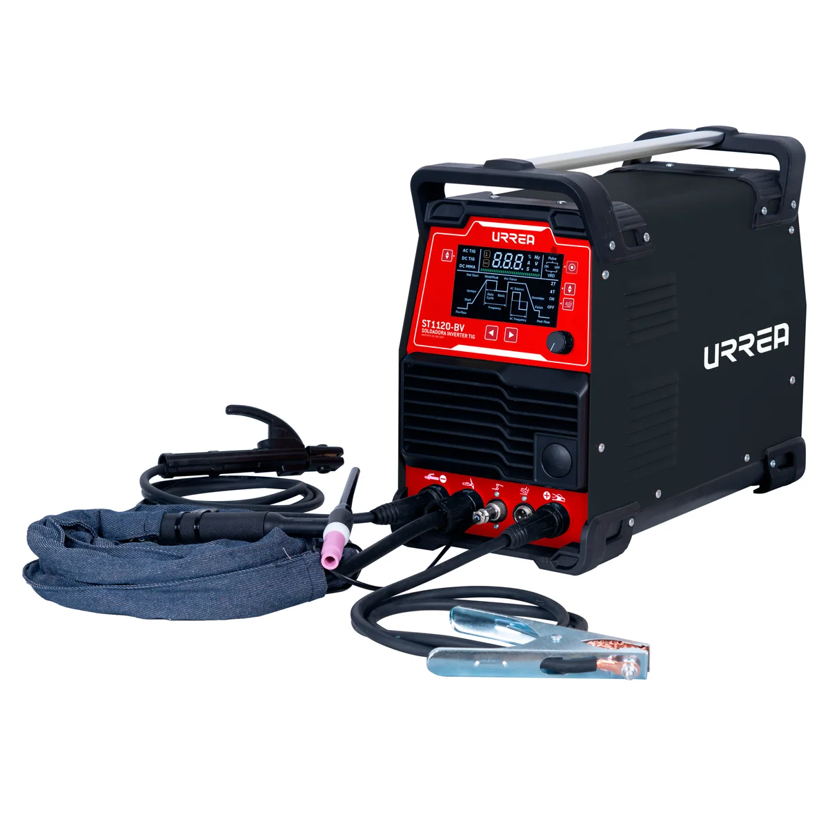 Soldadora inverter tig de 1 fase 110 - 220 v, 200 a urrea