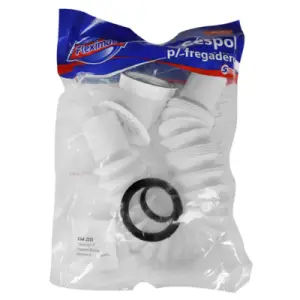 Fregadero ¶ cespol pvc tipo pulgppulg s/cub. acord. flex 55 cm