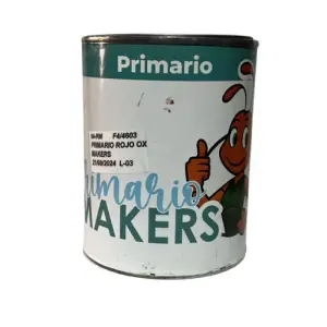 Pintura primario gris claro 1 lt anticorrosivo makers