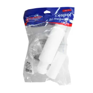 Fregadero ¶ cespol flexible de 80 cm c/con contracanasta de a inox