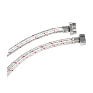 Fregadero ¶ alimentador flexi-alum. 1/2pulg x 1/2pulg 50 cm (eco.)