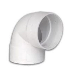 Pvc codo 45 x 4pulg sanitario