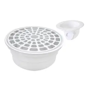 Bano¶ coladera universal redonda 5pulg sin cromar