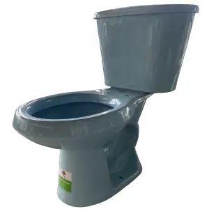 Wc taza redonda azul celeste econ. (6685)