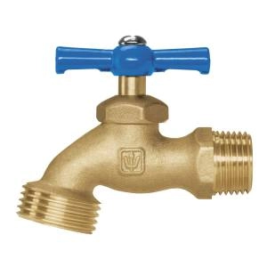 Nariz llave de laton 1/2pulg rosca p/manguera 130 grs