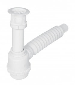Fregadero ¶ cespol pvc flexible con trampa 1-1/2pulg 49371