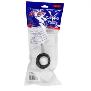 Fregadero¶ cespol pvc tipo p extension de 55 cm acordeon de 1-1/4