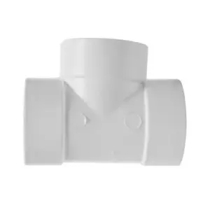 Pvc sanitario tee 1 1/2pulg