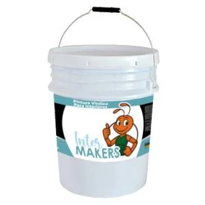 Pintura vinilica azul caribe 19 lts inter-makers
