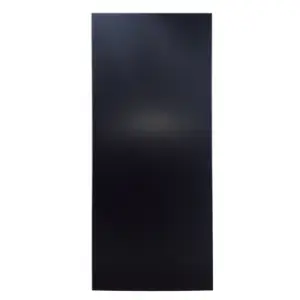 Puerta madera hdf 0.70 x 2.13 m chocolate tambor