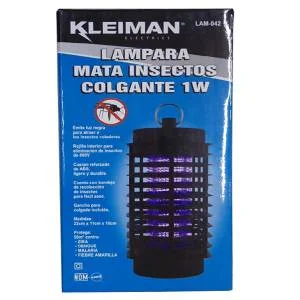Lampara mata insectos colgante de luz negra rejilla de 800v