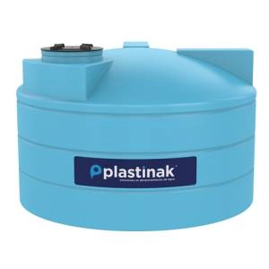 Cisterna 5,000 l basica azul c/valvula de llenado y flotador plastinak