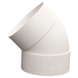 Pvc codo 90 x 4pulg c/sal tras de 2pulg sanitario