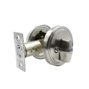 Cerrojo seguridad cilindro-mariposa acero inox blister
