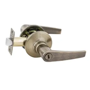 Cerradura de manija de bano milan laton antiguo blister